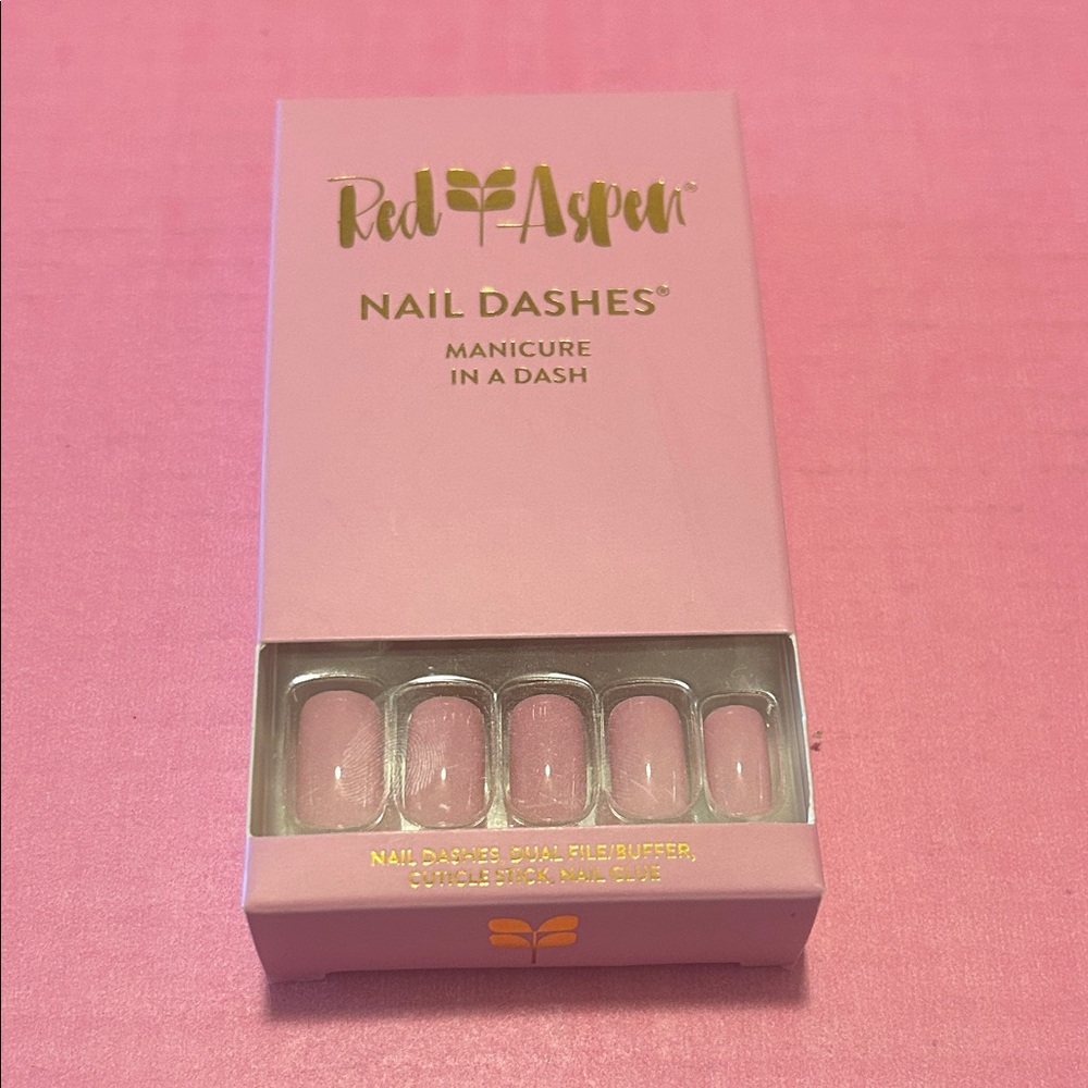 Red Aspen Nail Dashes Manicure in a Dash JUNE’S PINK ORCHID